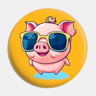 cute pig cartoon Pin