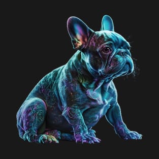 Neon French Bulldog T-Shirt