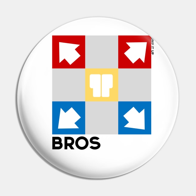 StepBros (Couple Shirt) - PIU Pin by NicDroid