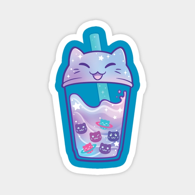 Boba Kit-tea! Magnet by Starling