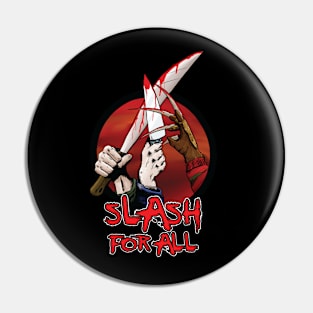 Slash for All Pin