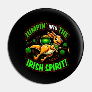 Jumpin into the Irish spirit Pin