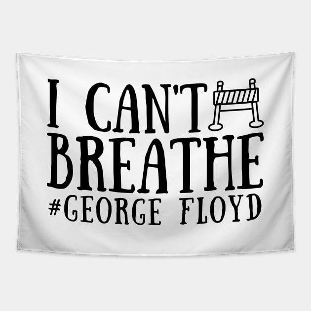 I Can't Breathe, George Floyd Tapestry by Seopdesigns