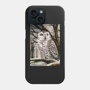 Snowy Owl Phone Case