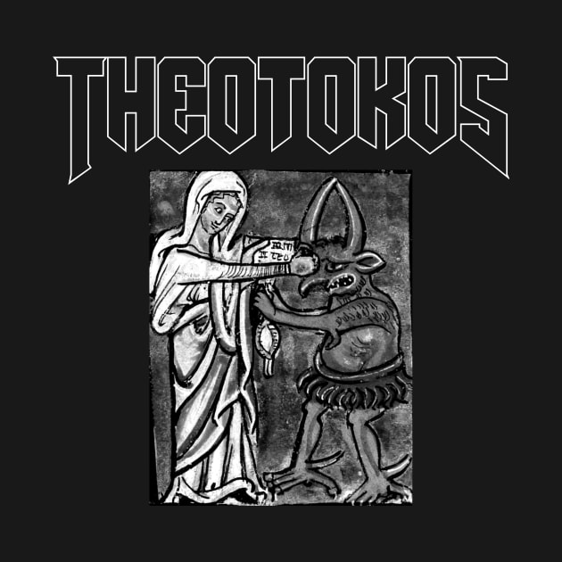 Theotokos Mary Punching The Devil Doom Parody by thecamphillips