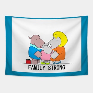 family strong Tapestry