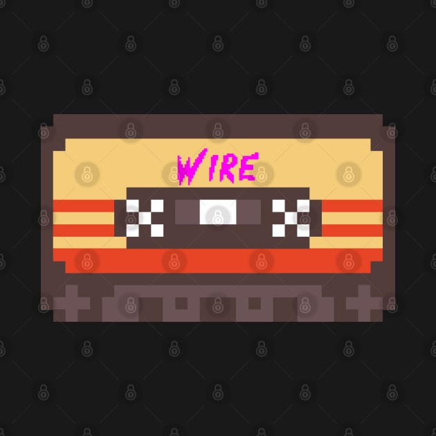 Wire 8bit Cassette Tape by terilittleberids