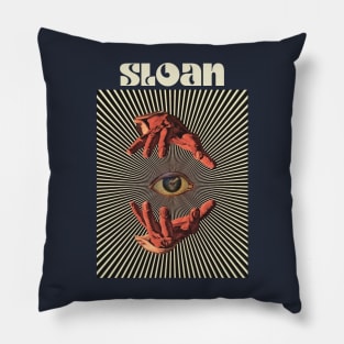 Hand Eyes Sloan Pillow