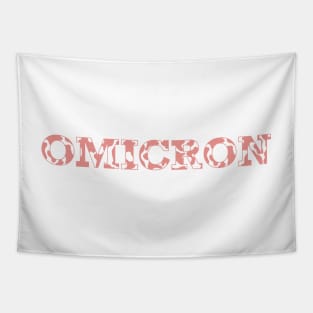 Omicron Cow Pattern Tapestry