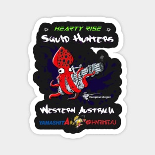 Squid Hunters WA Team Shirt With White Compleat Magnet