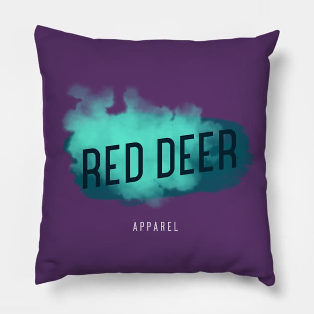 Red Deer, Alberta, Canada Pillow by Canada Tees