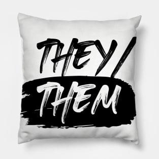 They/Them Pillow