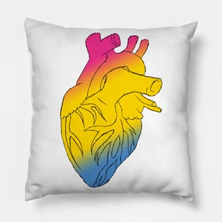 Pansexual Heart Pillow