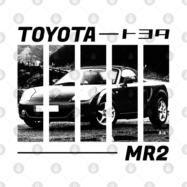TOYOTA MR2 MK3 Black 'N White 3 by Cero