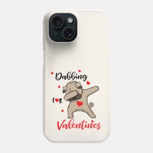 Dabbing For Valentines Phone Case