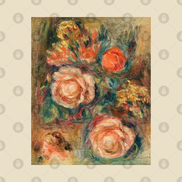 Renoir's 1900 Bouquet of Roses by Kitchen Sink Stickers and More!