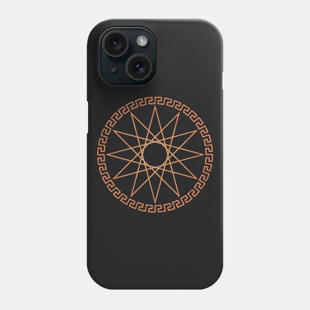 Dodecagram Phone Case by stoicroy