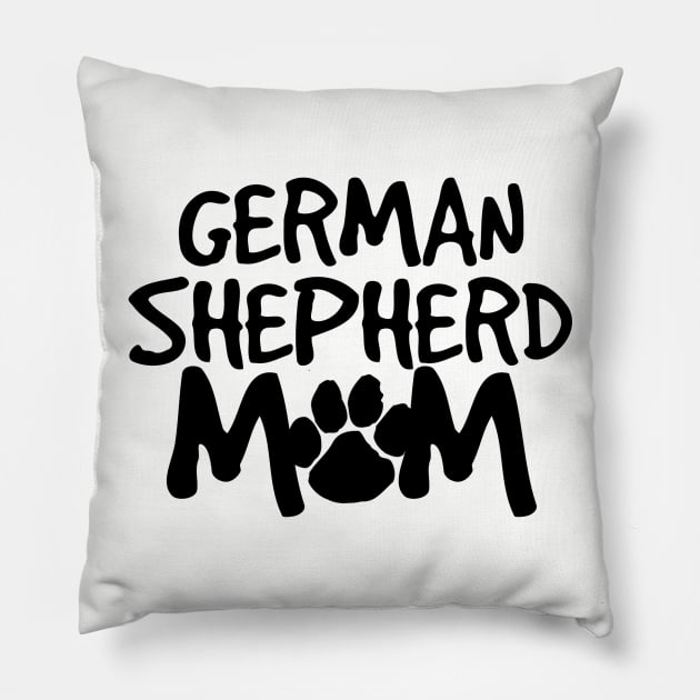 German Shepherd Mom Pillow by nametees