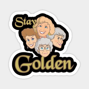 Bestie of Stay Golden Girls Cartoon Magnet