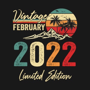 vintage birthday 2022 retro T-Shirt