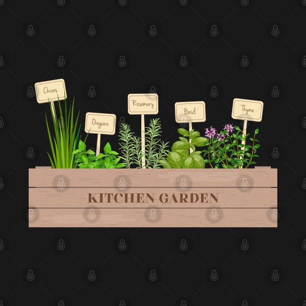 Kitchen Herbs | Aromatic herbs by gronly