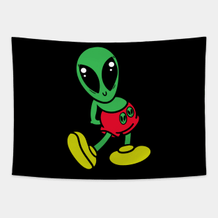 Alien Vintage Tapestry