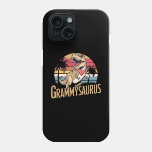 Grammysaurus T Rex Dinosaur Grammy Saurus Mother's Day Phone Case