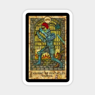 Knight of Pentacles Tarot Magnet