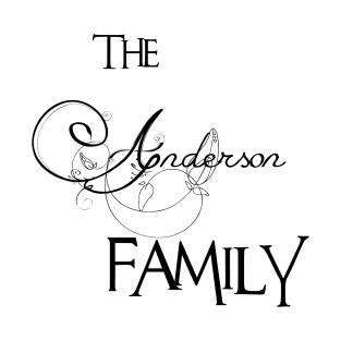 The Anderson Family ,Anderson Surname T-Shirt