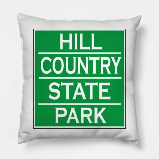 HILL COUNTRY STATE NATURAL AREA TEXAS Pillow