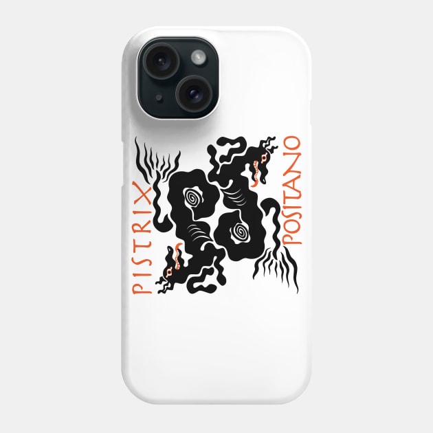 Positano Pistrix Phone Case by Maxsomma