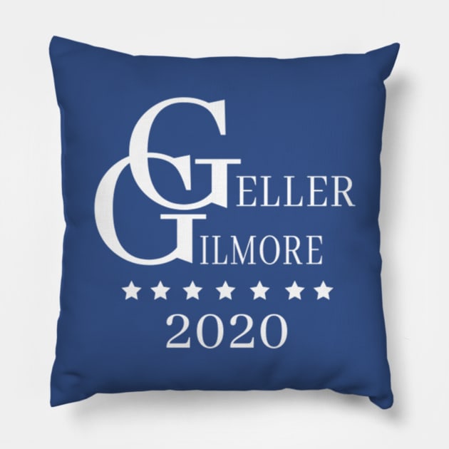 Geller Gilmore 2020 Pillow by BearWoodTreasures