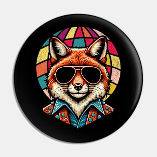 Disco Fox Pin