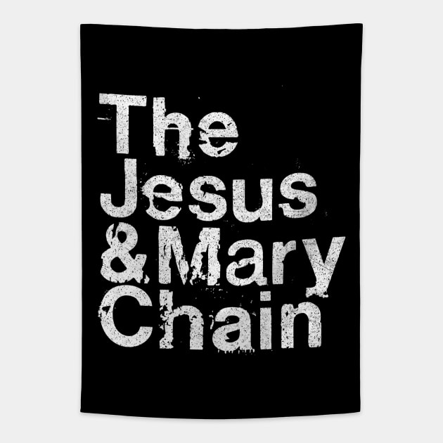 Jesus And Mary Chain Names  / Shoegaze Fan Design Tapestry by DankFutura