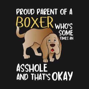 Proud Parents of Boxer Pet Lover T-Shirt