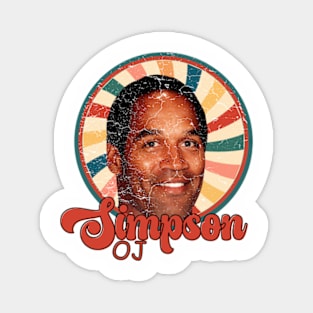 oj simpson ART gift Magnet