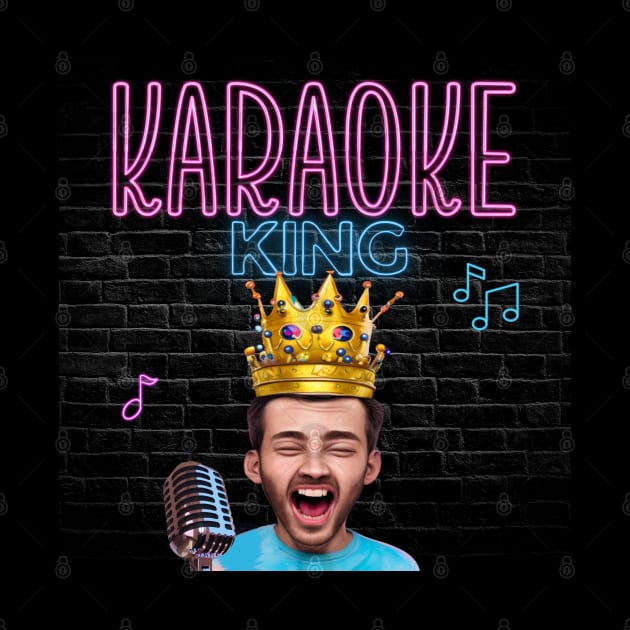 Karaoke King, gift mugs, apparel, t-shirts, hoodies, shirts by Goodies Galore