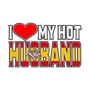 I Love My Hot Spaniard Husband T-Shirt