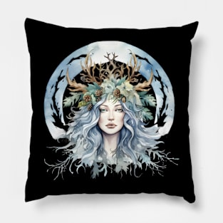 Winter Solstice - Snow Queen Pillow