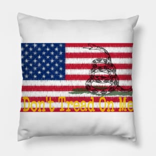 America, Don't Tread On Me Pillow