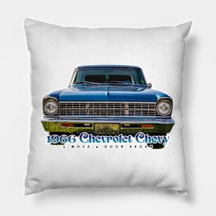 1966 Chevrolet Chevy II Nova 4 Door Sedan Pillow