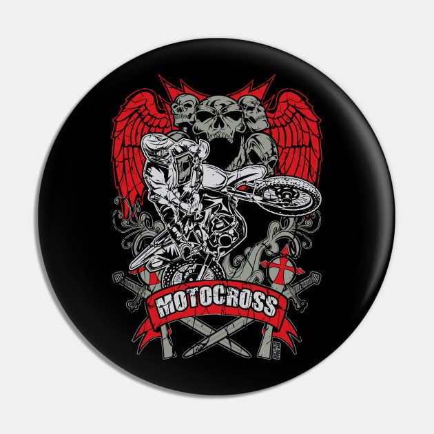 EXTREME SKULL MOTOCROSS Pin by OffRoadStyles