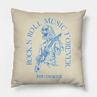 The Dickies /// Skeleton Guitar Pillow