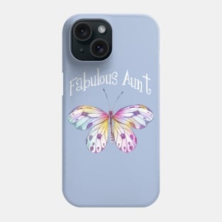 Fabulous Aunt Butterfly Phone Case