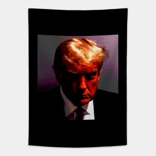 DONALD TRUMP MUG SHOT Tapestry