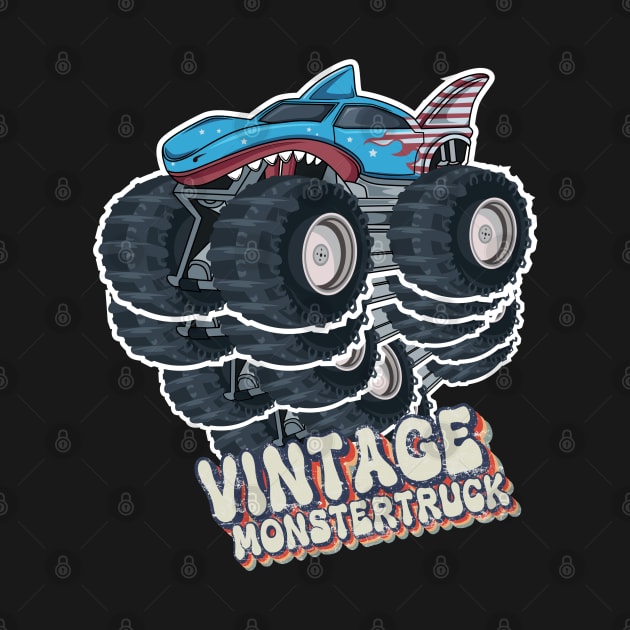 Vintage Monster Truck by Praizes