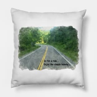 Go for a Ride Pillow