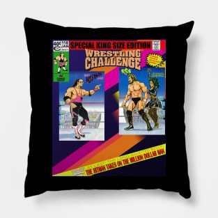 Wrestling Challenge Comic Pillow