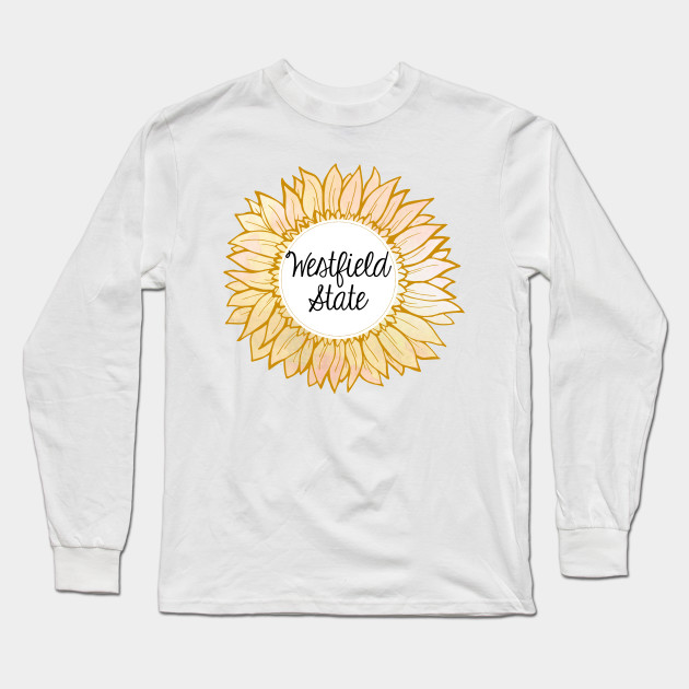 Westfield State University Sunflower Westfield Long Sleeve T