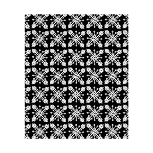 Key Pattern Black & White T-Shirt